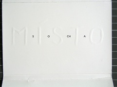 1981, 100×160 mm, slepotisk, tisk, papír, Místo-Socha, sig.