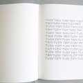 1975-95, 280×210 mm, Inkoustové pero, papír, Textová kniha, sig.