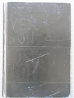 1982, 205×150 mm, tuš, papír, Textová kniha, sig. 01
