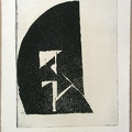 1965, 230×160 mm,tiskařská barva, papír, Iliada, sig.