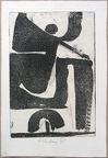 1965, 240×160 mm, tiskařská barva, papír, Iliada, sig.