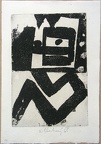 1965, 240×165 mm, tiskařská barva, papír, Iliada, sig.
