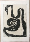 1965, 245×165 mm, tiskařská barva, papír, Iliada, sig.