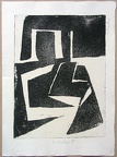 1965, 335×250 mm, tiskařská barva, papír, Iliada, sig.