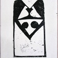 1960, 310×180 mm, tiskařská barva, papír, sig.