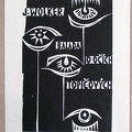 1961, 190×130 mm, tiskařská barva, papír, sig.