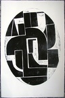 1962, 800×520 mm, tiskařská barva, papír, Ovál, sig.