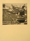1967, 150×180 mm, koláž, reprodukce, sig.