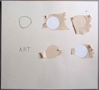 1969, 400×440 mm, koláž, akryl, tužka, papír, sig.