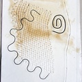 1965, 450×300 mm, reliéfní tisk, tiskařská barva, papír, fermež, kolážová grafika, sig.