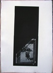 1966, 490×210 mm, reliéfní tisk, tiskařská barva, papír, kolážová grafika, sig.
