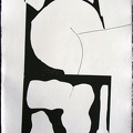 1966, 570×370 mm, reliéfní tisk, tiskařská barva, papír, kolážová grafika, sig.