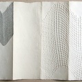 1968, 310×550 mm, reliéfní tisk, tiskařská barva, papír, kolážová grafika, sig.