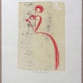 1961, 190×130 mm, lept, tiskařská barva, papír, sig.