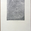 1964, 150×130 mm, lept, tiskařská barva, papír, sig.
