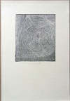 1964, 150×130 mm, lept, tiskařská barva, papír, sig.