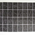 1969, 460×620 mm, rytina, tiskařská barva, papír, Statická hudba, sig., soukr. sb. 12