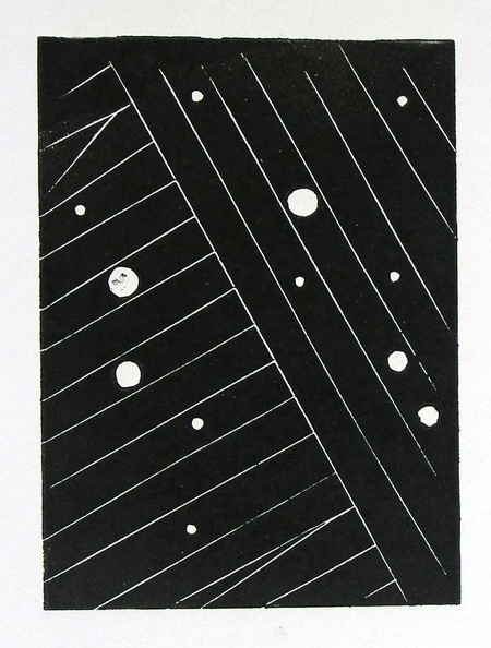 1969, 95×65 mm, rytina, tiskařská barva, papír, Statická hudba, nesig.