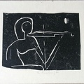 1960, 150×200 mm,tiskařská barva, papír, sig.