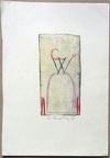 1961, 120×60 mm, tiskařská barva, papír, sig.
