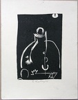 1961, 185×130 mm, tiskařská barva, papír, sig.