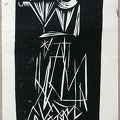 1961, 250×140 mm,tiskařská barva, papír, sig.