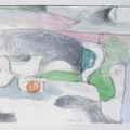 1961, 270×330 mm, akvarel, tužka, pastel, papír, sig.