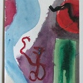 1961, 300×185 mm, akvarel, papír, sig.