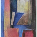 1961, 500×340 mm, pastel, papír, Štěpení, sig.