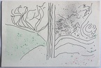 1963, 140×210 mm, tuš, akvarel, papír, sig., soukr. sb. 12