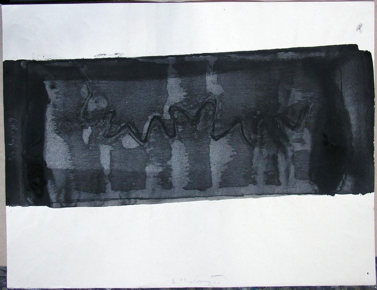 1963, 400×520 mm, váleček, akronex, papír, sig.