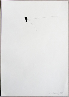 1967, 420×290 mm, perforace, papír, tranzotyp, sig.