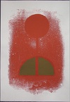 1965, 380×250 mm, sítotisk, tiskařská barva, papír, sig.