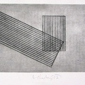 1967, 160×250 mm, suchá jehla, tiskařská barva, papír, sig.