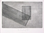 1967, 160×250 mm, suchá jehla, tiskařská barva, papír, sig.