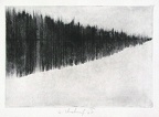 1967, 170×245 mm, suchá jehla, tiskařská barva, papír, sig.