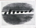 1968, 170×240 mm, suchá jehla, tiskařská barva, papír, sig.
