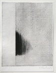 1968, 230×190 mm, suchá jehla, tiskařská barva, papír, sig.