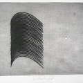 1968, 240×320 mm, suchá jehla, tiskařská barva, papír, sig.
