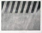 1968, 245×325 mm, suchá jehla, tiskařská barva, papír, sig.