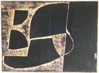 1962, 39,5×53,5 cm, dřevořez, překližka, Štěpení, nesig., soukr. sb. 147