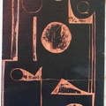1962, 64×37 cm, dřevořez, překližka, Signály, nesig., soukr. sb. 141