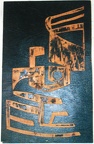 1962, 70×43,5 cm, dřevořez, překližka, Signály, nesig., soukr. sb. 143