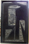1961, 57×35 cm,  dřevořez, překližka, nesig., nezvěstné