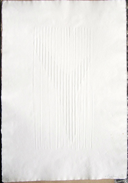 1967, 600×420 mm, reliéfní tisk, papír, sig.