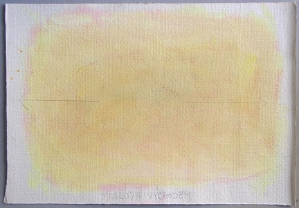 1974, 225×320 mm, akvarel, tužka, papír, sig.