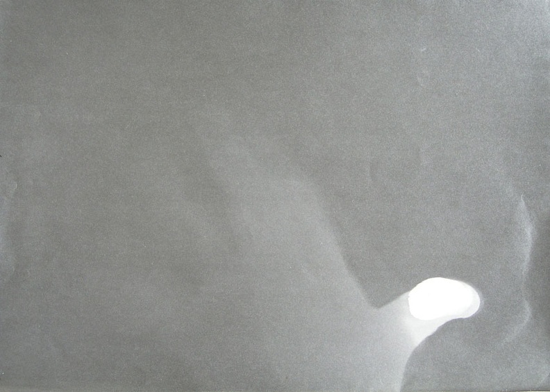 1978, 200×290 mm, fotografický papír, akryl, Dotyk a pohyb, sig.