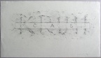 1976, 275×490 mm, frotáž, tužka, papír, sig.