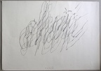 1978, 320×500 mm, frotáž, tužka, papír, sig.