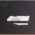 1978, 300×420 mm, koláž, tuš, pastelka, prořezávaný papír, sig.